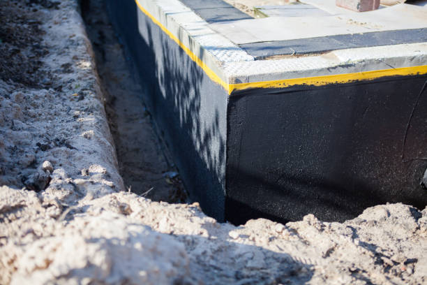 Professional Exterior Waterproofing technician working in Flat Rock, OH